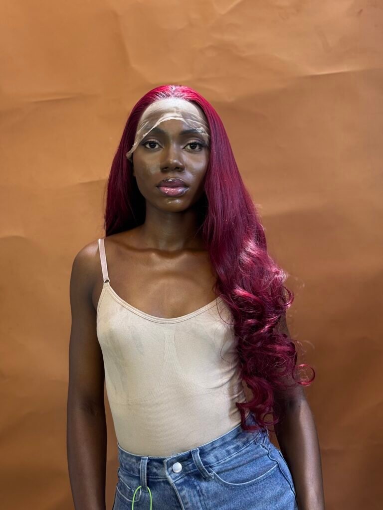 Mandy Wig in Wine plus free gift