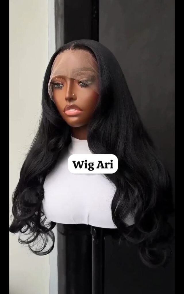 Wig Ari frontal lace unit plus free gift
