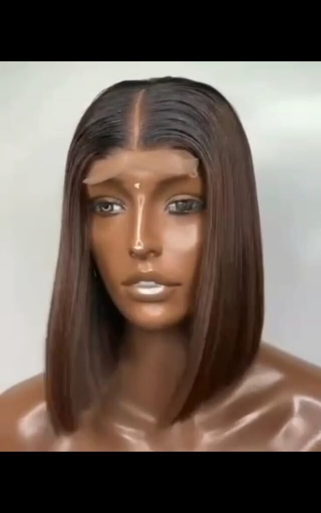 Sdd bonestraight 💯 human hair paired with a 2 by 4 closure 10 inches plus free gift