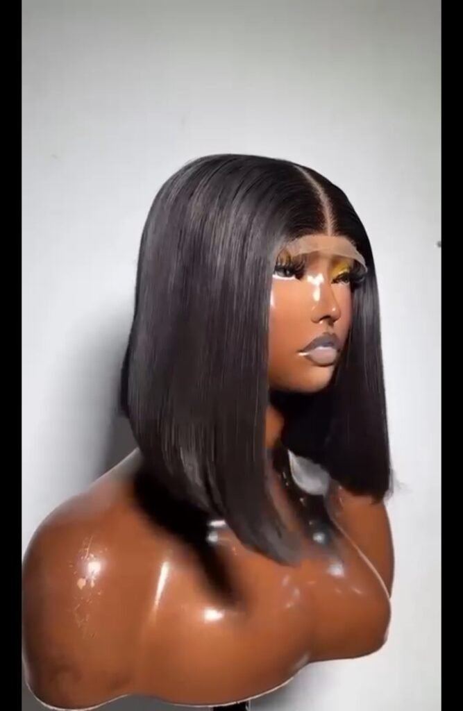 SDD BONESTRAIGHT 💯 human hair with a 2 by 6 closure 10 inches plus free gift