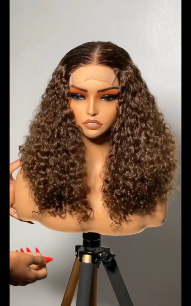 SDD lDeepwave luxury wig 💯 human hair plus free gift
