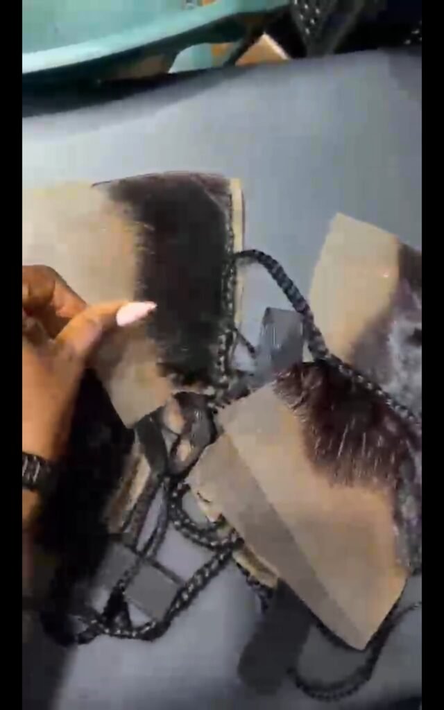 💯 human hair gale frontal plus free gift