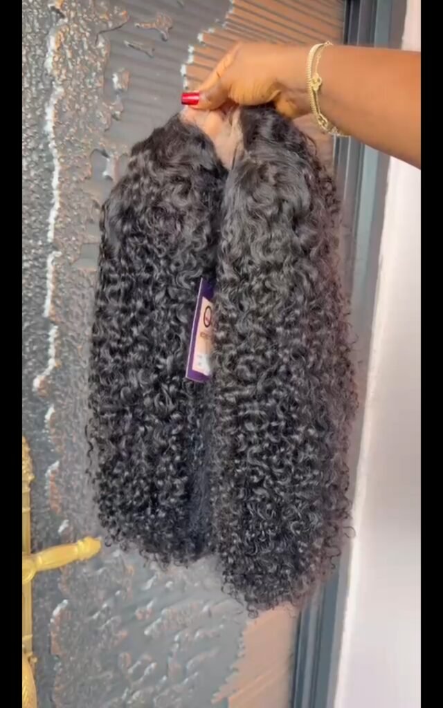 5 by 5 SDD pixie curls 💯 human hair in natural color....18inches plus free gift