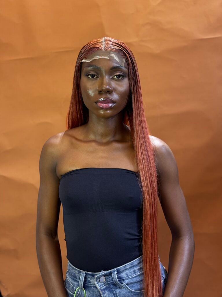 Silky Cajun Straight Wig plus free gift
